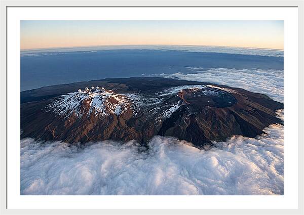 Mauna Kea And Mauna Loa Above Clouds