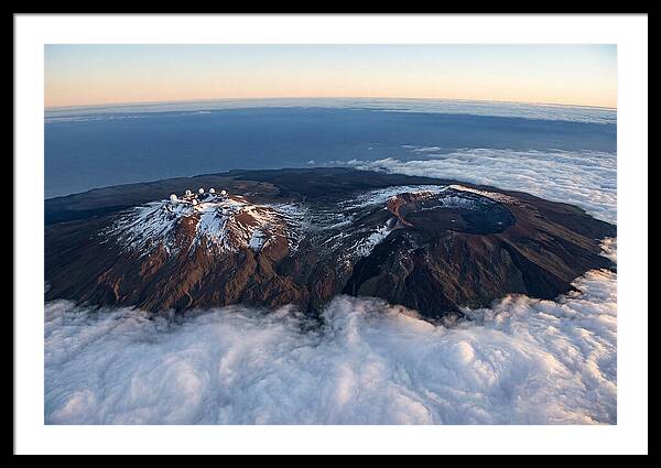 Mauna Kea And Mauna Loa Above Clouds