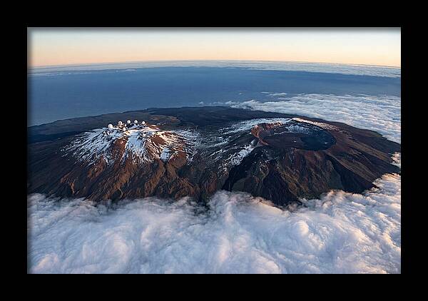 Mauna Kea And Mauna Loa Above Clouds
