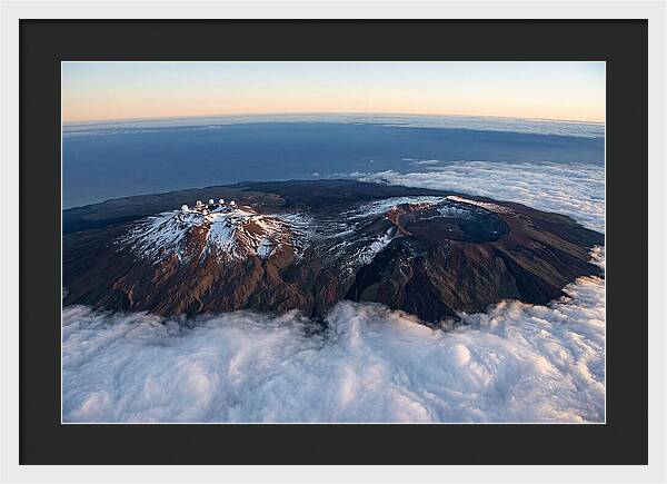 Mauna Kea And Mauna Loa Above Clouds