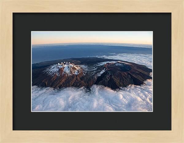 Mauna Kea And Mauna Loa Above Clouds