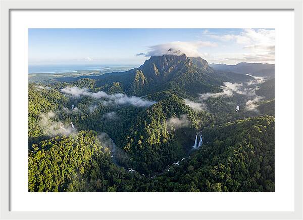 Maya Mountains From Above
