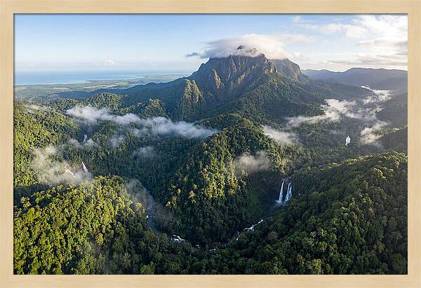 Maya Mountains From Above
