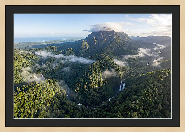Maya Mountains From Above