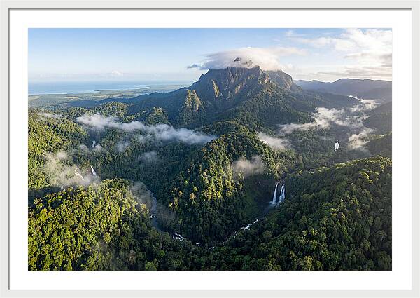 Maya Mountains From Above