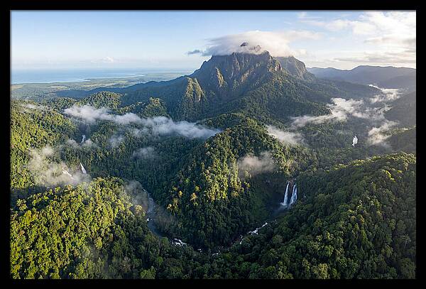 Maya Mountains From Above
