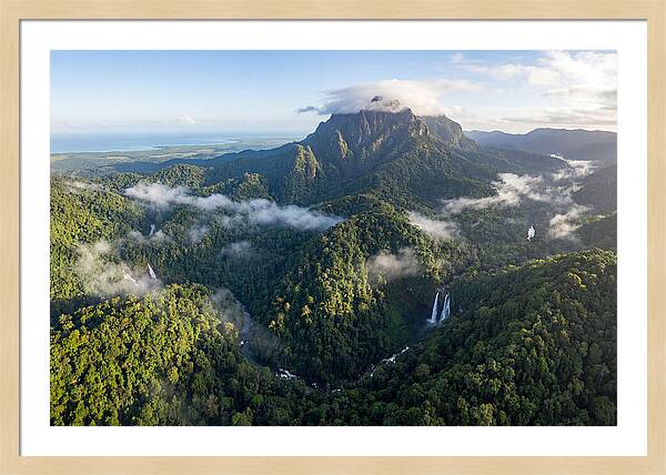 Maya Mountains From Above