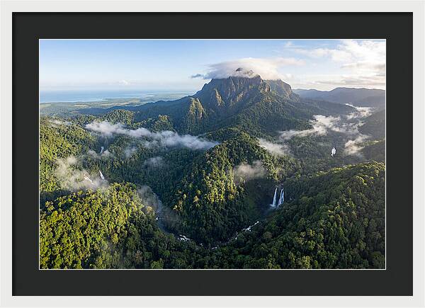 Maya Mountains From Above