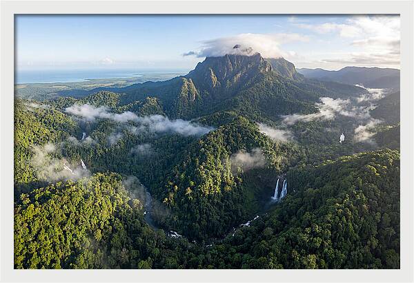 Maya Mountains From Above