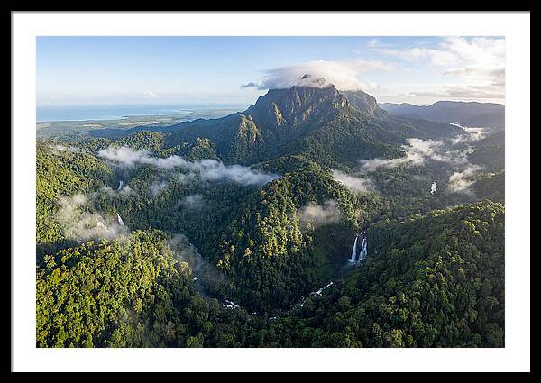 Maya Mountains From Above