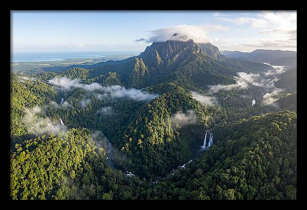Maya Mountains From Above