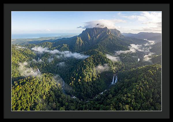 Maya Mountains From Above