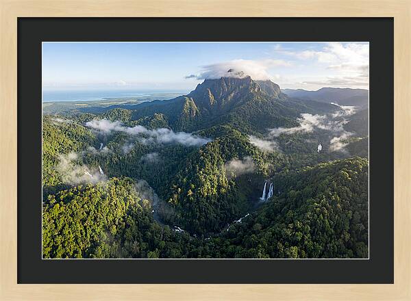 Maya Mountains From Above