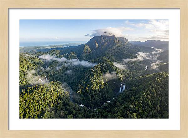 Maya Mountains From Above