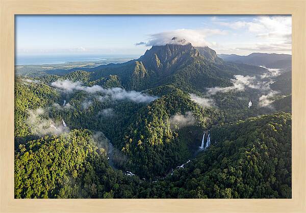 Maya Mountains From Above