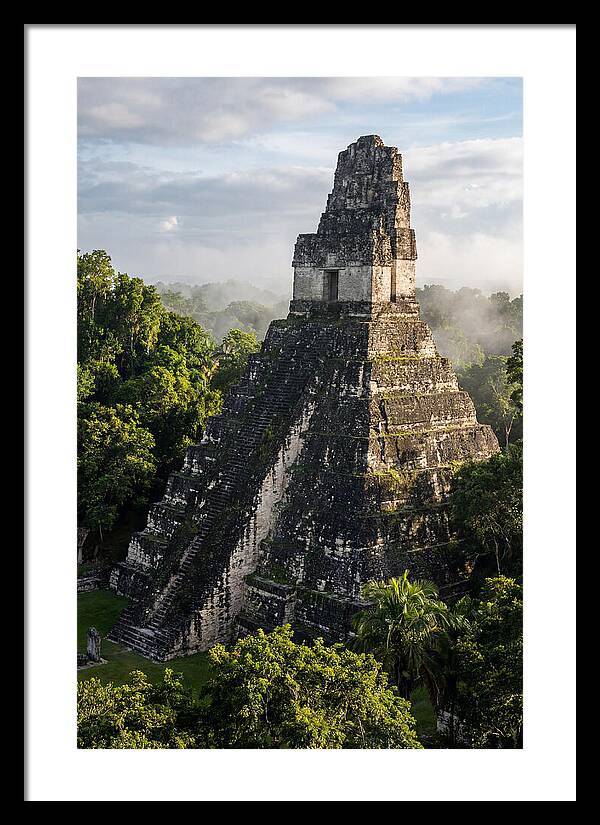 Mayan Majesty Amidst Lush Greenery