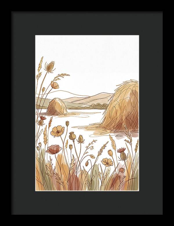 Meadow Hay Harvest Serenity