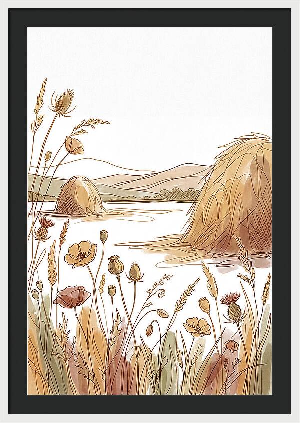 Meadow Hay Harvest Serenity