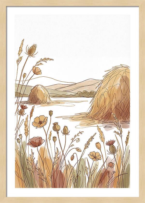 Meadow Hay Harvest Serenity