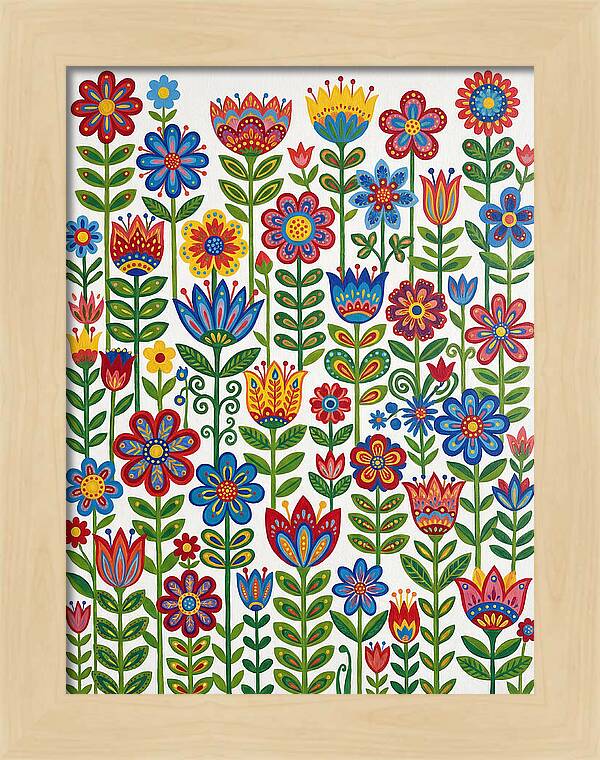 Meadow Of Colorful Blooms
