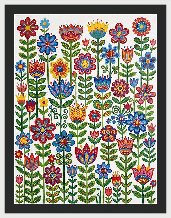 Meadow Of Colorful Blooms