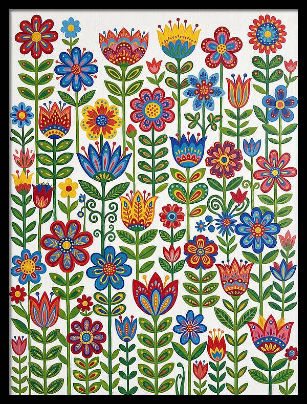 Meadow Of Colorful Blooms
