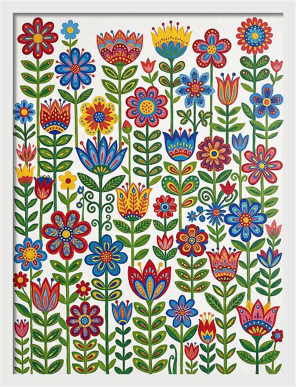 Meadow Of Colorful Blooms