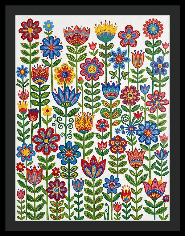 Meadow Of Colorful Blooms