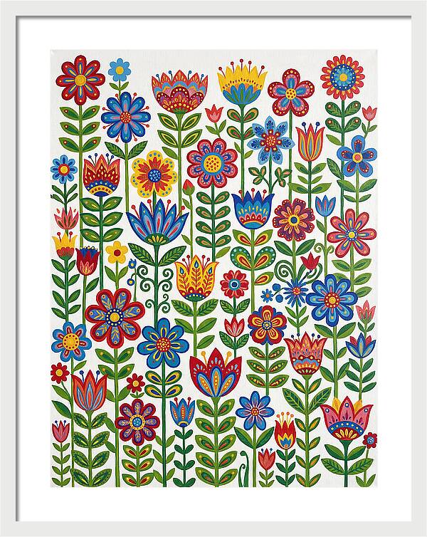Meadow Of Colorful Blooms