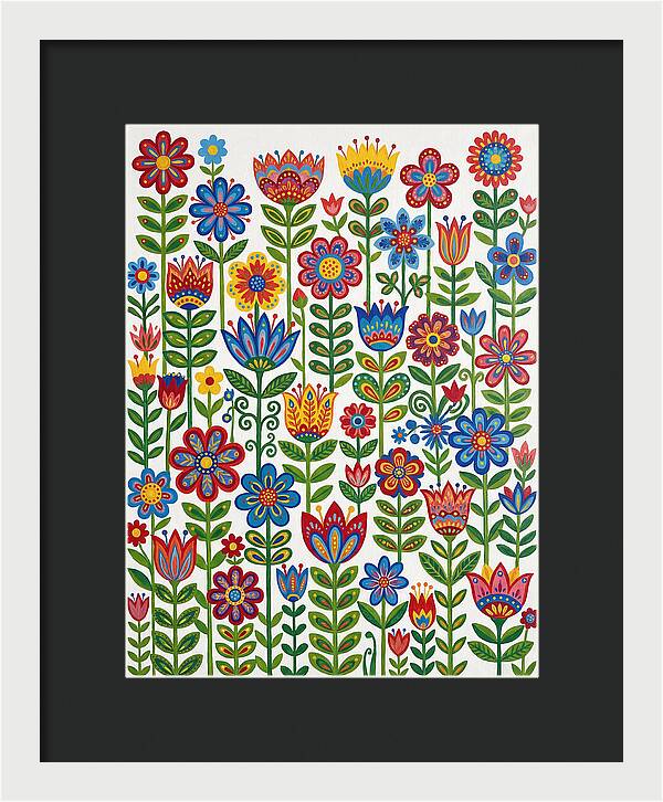 Meadow Of Colorful Blooms