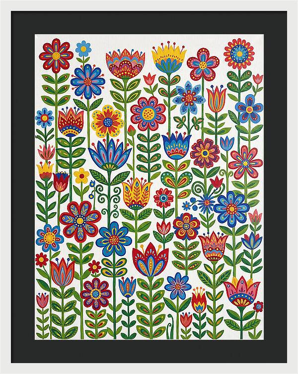 Meadow Of Colorful Blooms