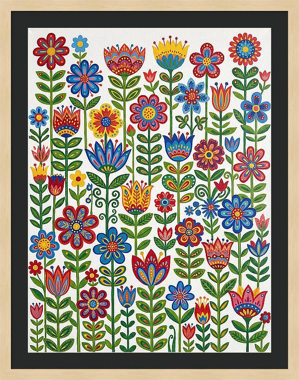 Meadow Of Colorful Blooms