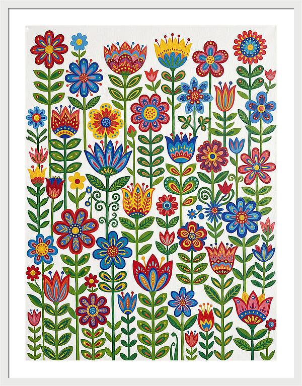 Meadow Of Colorful Blooms
