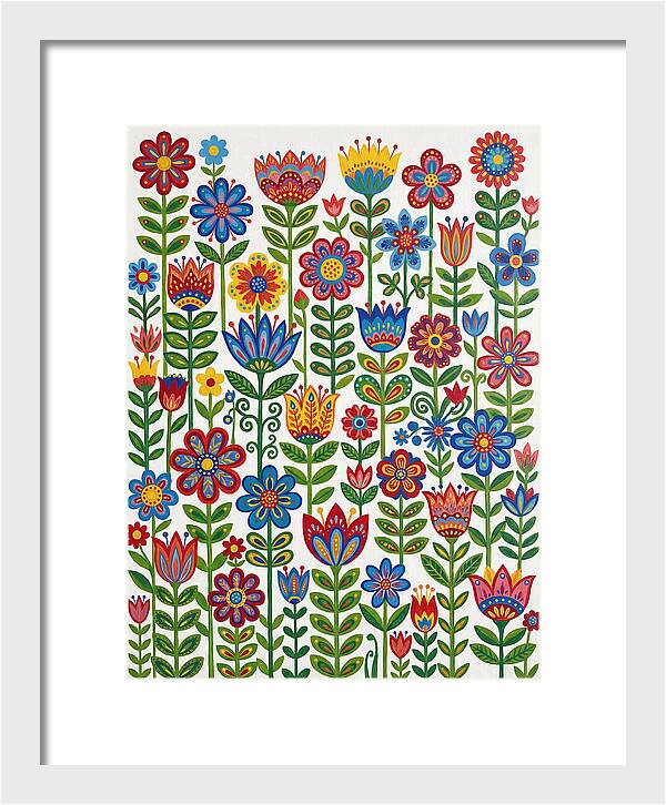 Meadow Of Colorful Blooms
