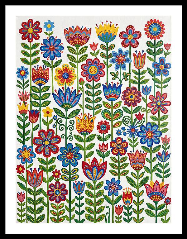 Meadow Of Colorful Blooms