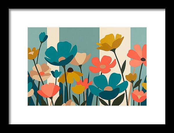 Meadow Of Vibrant Wildflowers