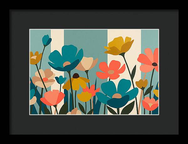 Meadow Of Vibrant Wildflowers