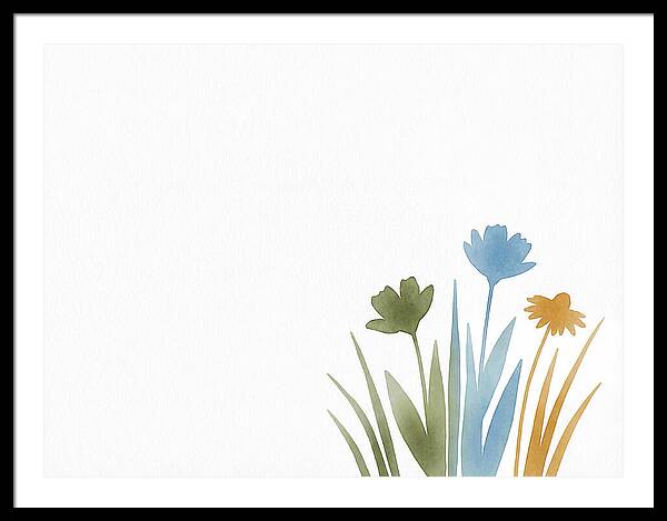 Meadow Wildflowers In Soft Hues