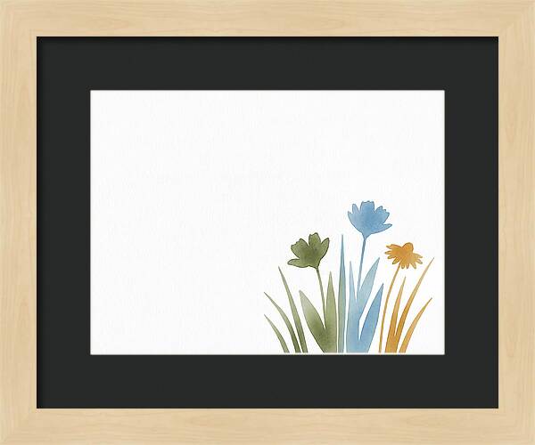 Meadow Wildflowers In Soft Hues