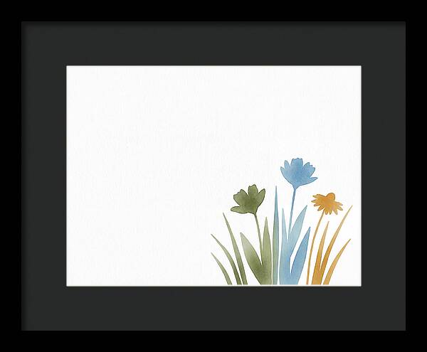 Meadow Wildflowers In Soft Hues