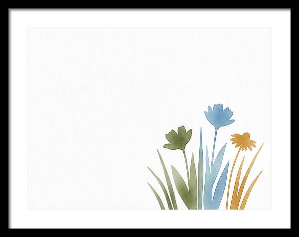 Meadow Wildflowers In Soft Hues