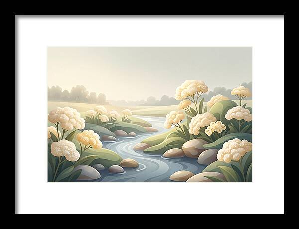 Meadowsweet Serenity Along The Stream