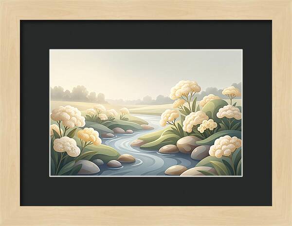 Meadowsweet Serenity Along The Stream