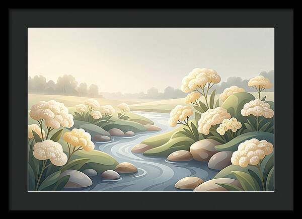 Meadowsweet Serenity Along The Stream