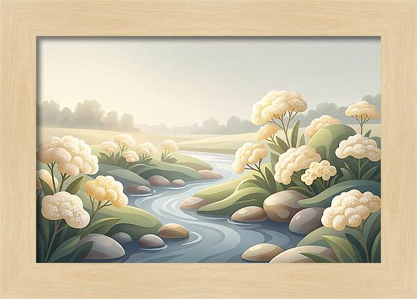 Meadowsweet Serenity Along The Stream