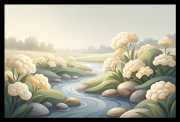 Meadowsweet Serenity Along The Stream