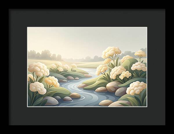Meadowsweet Serenity Along The Stream