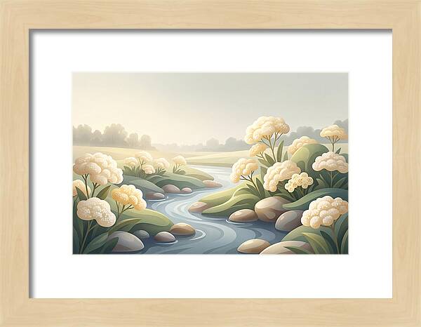 Meadowsweet Serenity Along The Stream