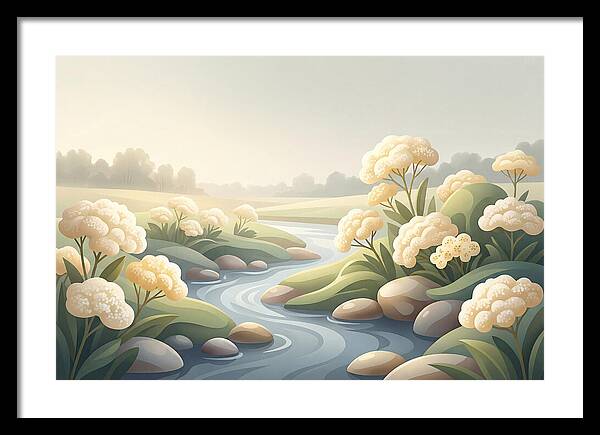 Meadowsweet Serenity Along The Stream
