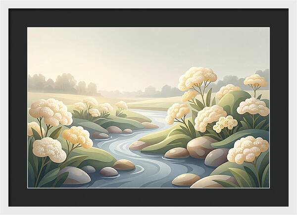 Meadowsweet Serenity Along The Stream